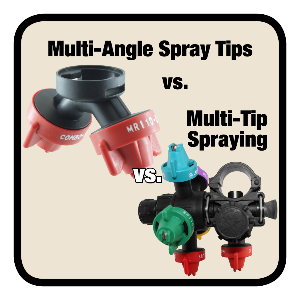 Multi-Angle Spray Tips or Multi-Tip Spraying - Which should be used?