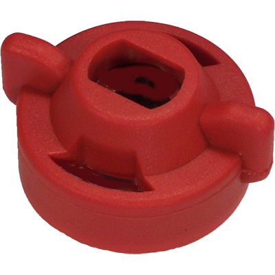 #40276-01 A universal slot cap for flanged spray tips. Uses the radialock outlet on a COMBO-JET® nozzle body.