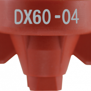 DX60-04 Narrow angle spray nozzles for spot spraying or narrow band spraying, providing a meaningful balance between spray drift and coverage