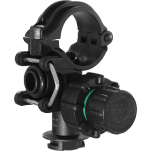 #41333-00 One-Way Combo-Rate® Nozzle Body with 2017 Revised Inlet and Screw A #41333-00 nozzle body with the new hi-lo screw and webbed inlet design.