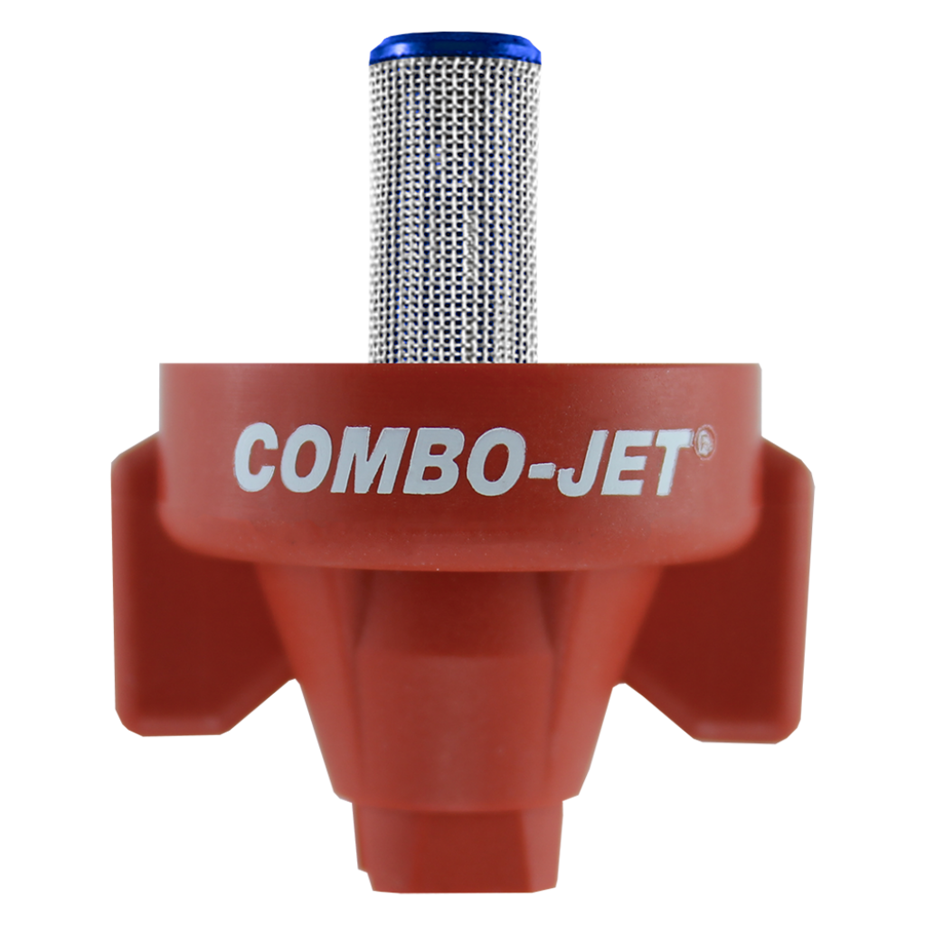 Las pastillas COMBO-JET® utilizan un diseño patentado todo-en-uno, así la tapa, el inserto, el oring y el filtro a presión forman una misma pieza.