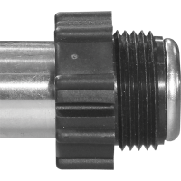 The #25130-00 is a split ring end adapter, adapting the quick nut rolled boom ends to a 1-1/4" NPT compatible quick nut thread.