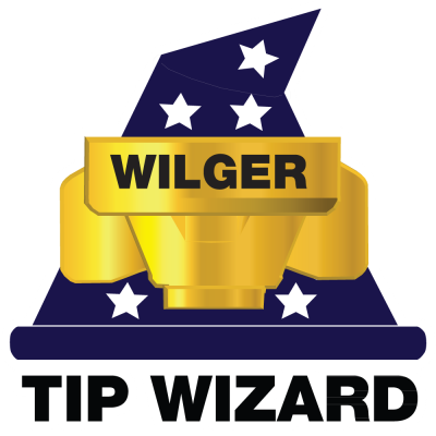 Best Spray Tip Selector in the World. Wilger developed Tip Wizard to make it easy for end users to choose a spray tip that lets them apply what they want, how they want, safer and more effectively.