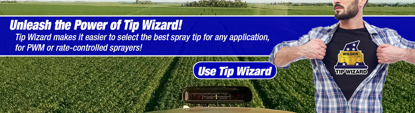 Tip Wizard is a spray tip calculator, metering orifice calculator, ball flow indicator selector, and probably your best friend when figuring out how to pick the best spray tips for PWM or BPW spray systems. It provides excellent educational information as to what levels of driftable fines might be expected, spray quality and more.