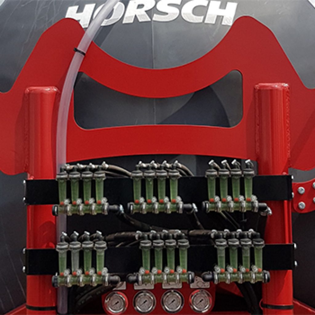 Horsch Air Drill with Flow View (Wilger) Visual Flow Indicator System