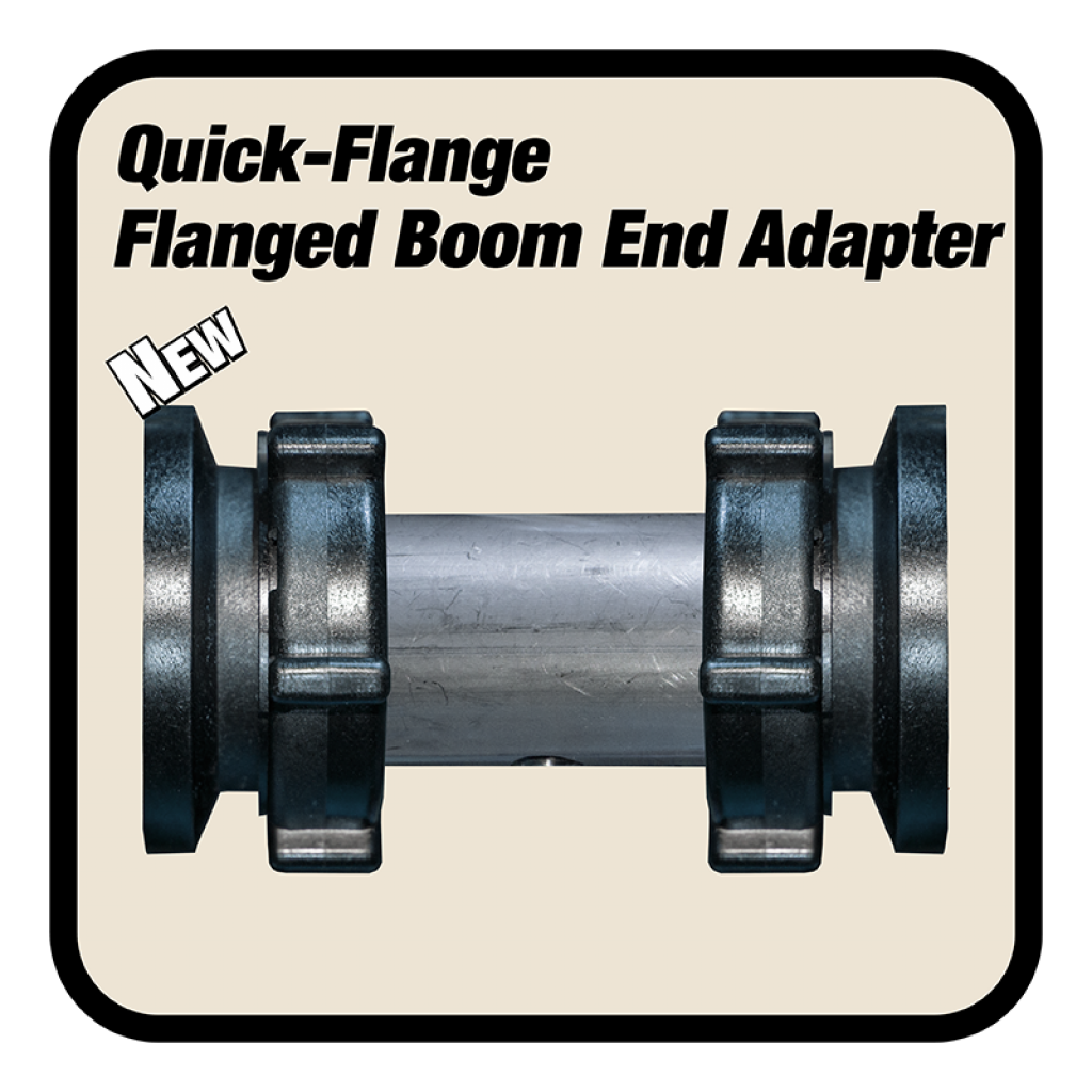 Flange boom tube adapter 27312-00 for QNSST & TWS Boom Tubes