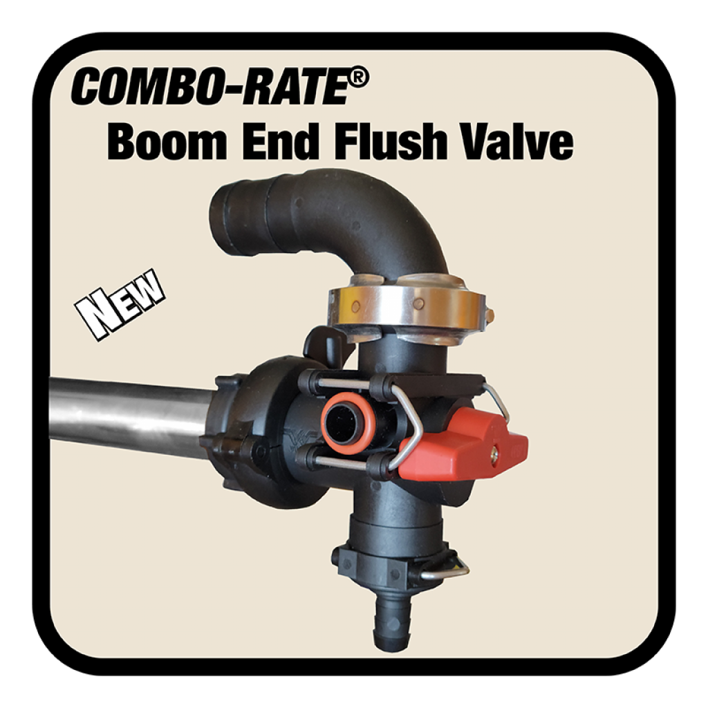 COMBO-RATE Boom End Flush Valve - New product release