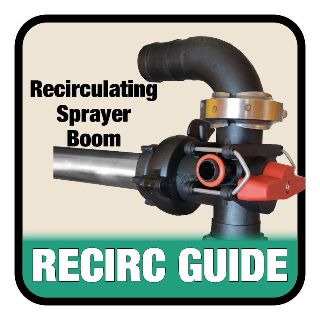 Recirculating Sprayer Boom Guide