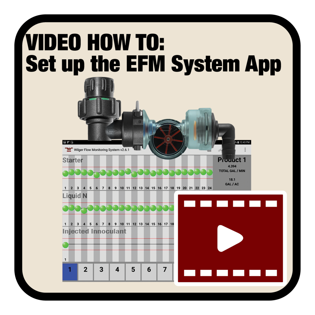 Electronic Flow Monitoring System App Setup