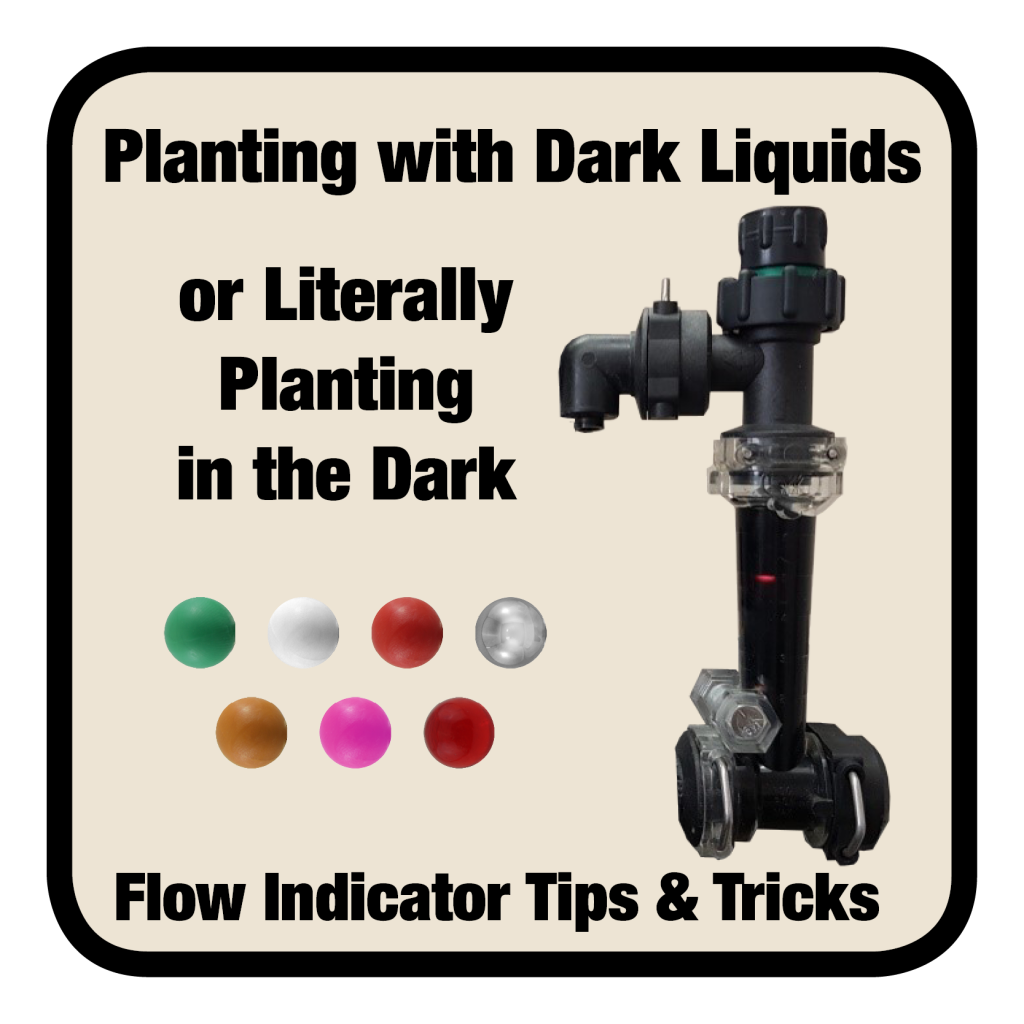 Humic Acid in Flow Indicator