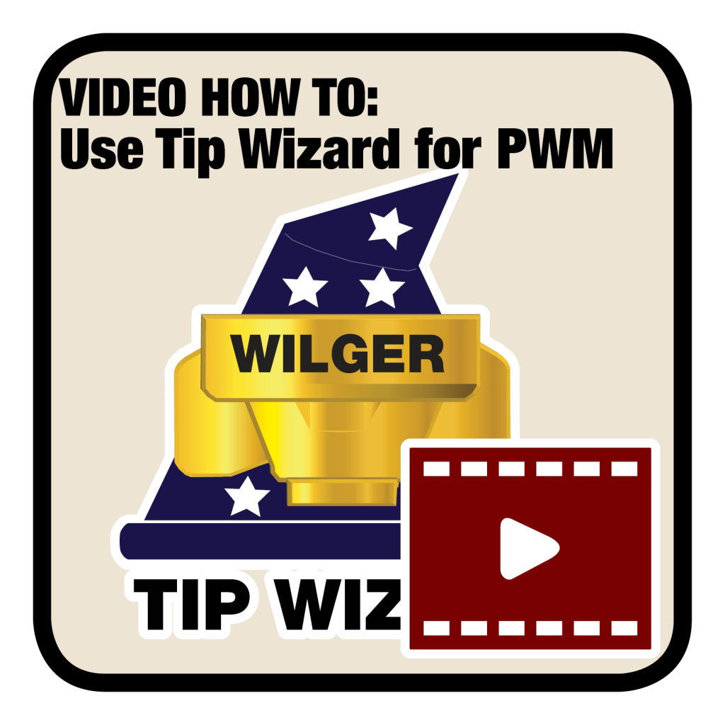 Find this article for a video walkthrough of Tip Wizard for Example Tip Selection for PWM Spray Tips