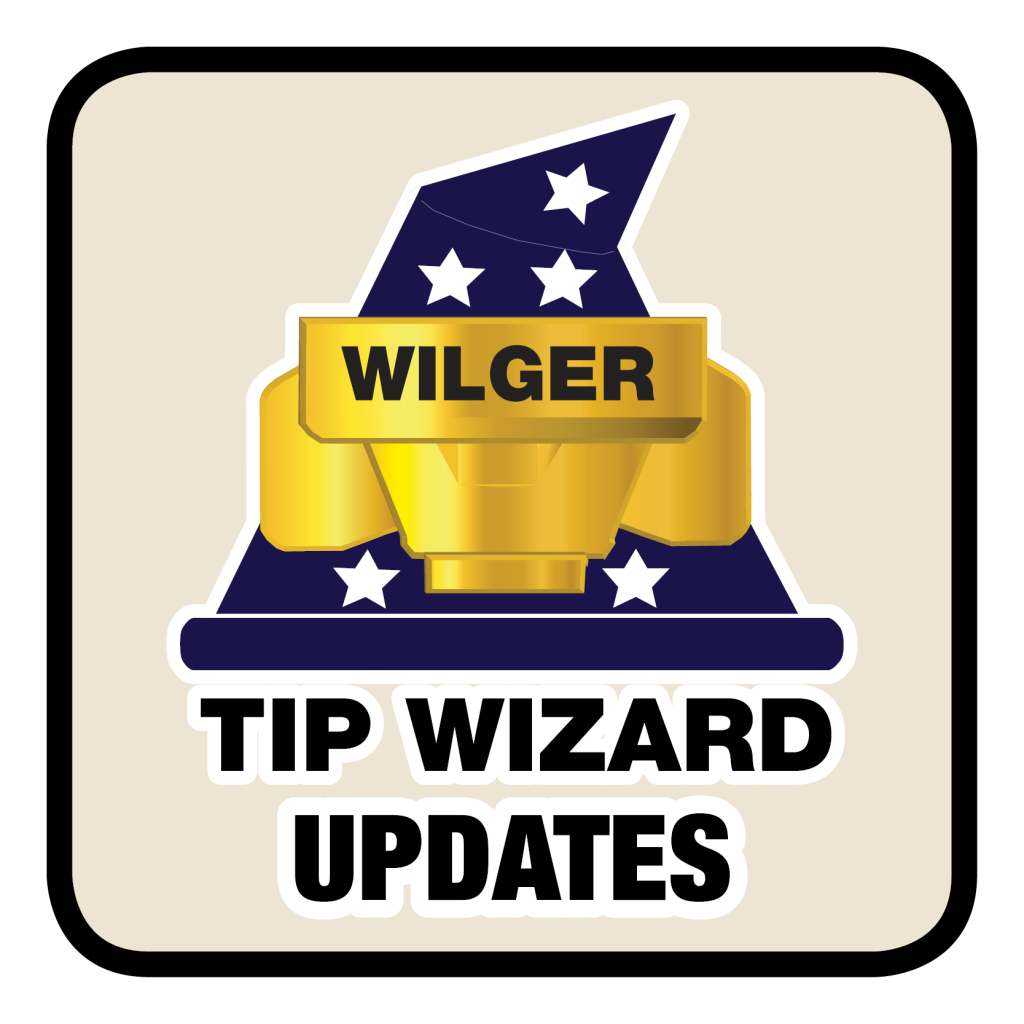 Tip Wizard is a spray tip calculator for agricultural and turf spray applications. Simply enter your application criteria, and it will provide meaningful results that will help you pick the best spray tip for your application.
Tip Wizard is a spray tip calculator for agricultural and turf spray applications. Simply enter your application criteria, and it will provide meaningful results that will help you pick the best spray tip for your application.